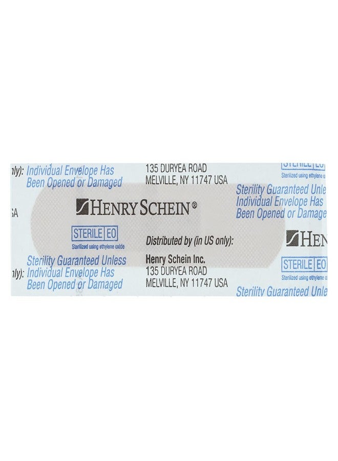 Henry Schein 1126134 Sterile Adhesive Bandages, Plastic, Flexible, Non-Stick Pad, 3/4x3 Sheer Sterile 1500/Ca - Image 4
